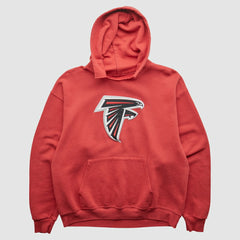 Atlanta Falcons 2000s Hooded Pullover Sweatshirt Red Vintage - Fanatics