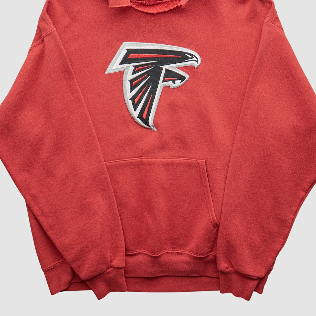 Atlanta Falcons 2000s Hooded Pullover Sweatshirt Red Vintage - Fanatics