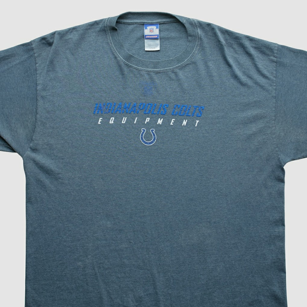 Indianapolis Colts Reebok 2000s Long Sleeve T-shirt Blue Vintage - Fanatics