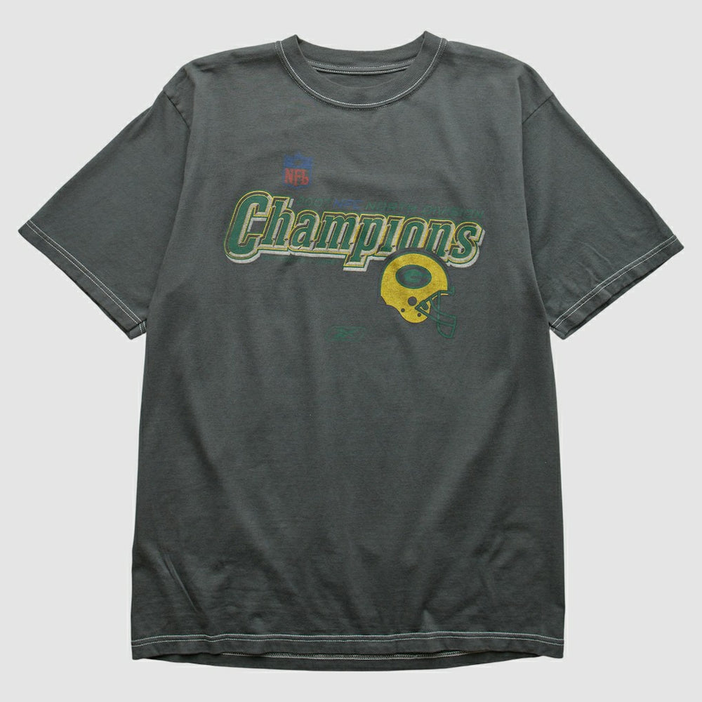 Green Bay Packers 2007 T-shirt Charcoal Vintage - Fanatics