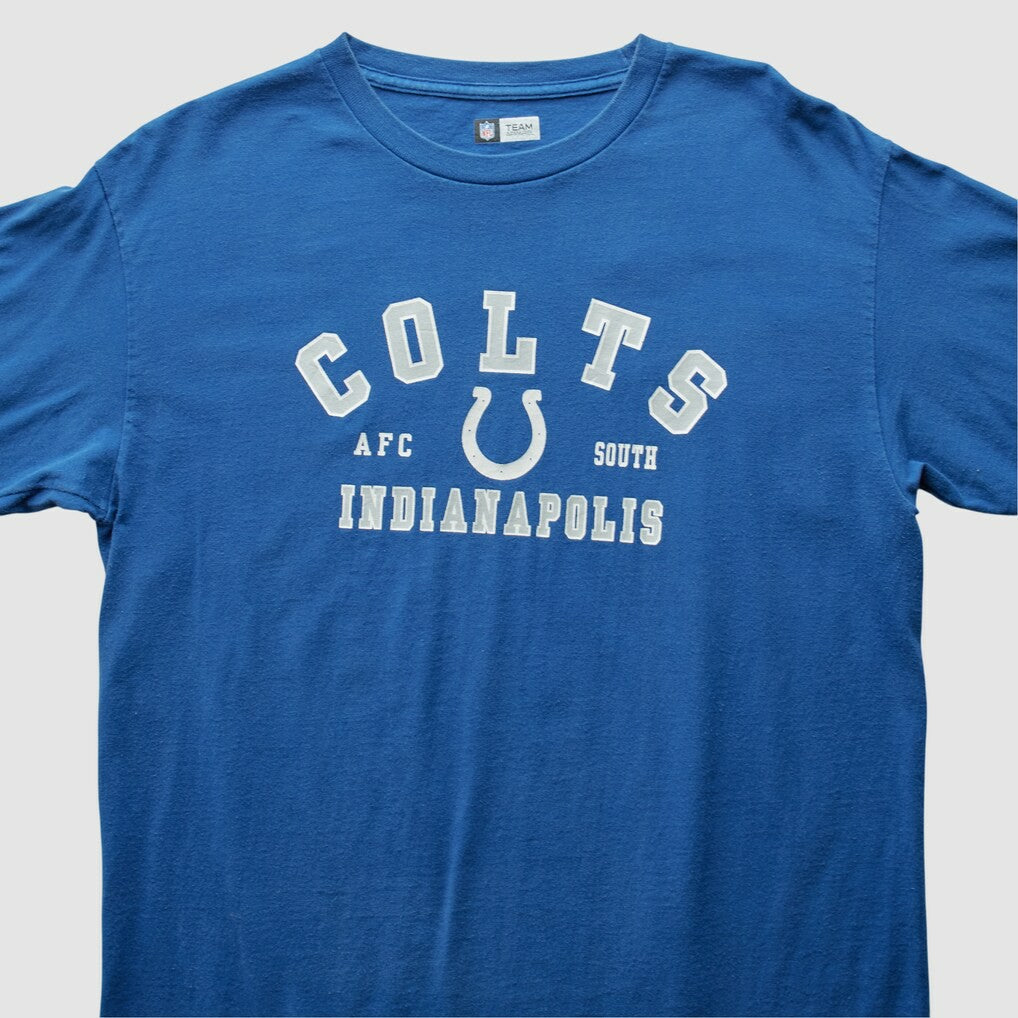 Indianapolis Colts NFL 2000s Long Sleeve T-shirt Blue Vintage - Fanatics