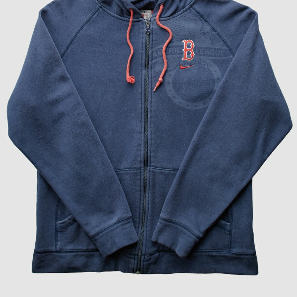 Boston Red Sox Nike 2000s Hooded Full Zip Sweatshirt Lifestyle