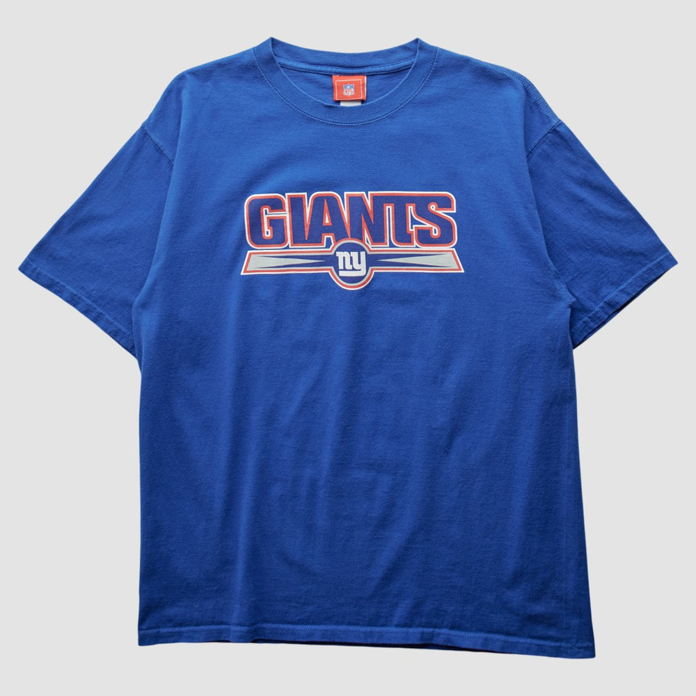 New York Giants NFL 2000s T-shirt Blue Vintage - Fanatics