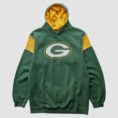 Green Bay Packers NFL 2000s Hooded Sweatshirt Green Vintage - Fanatics