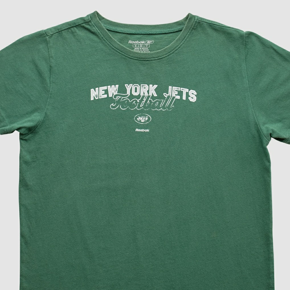 New York Jets Reebok 2010s T-shirt Green Vintage - Fanatics