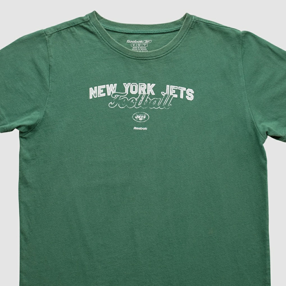 New York Jets Reebok 2010s T-shirt Green Vintage - Fanatics