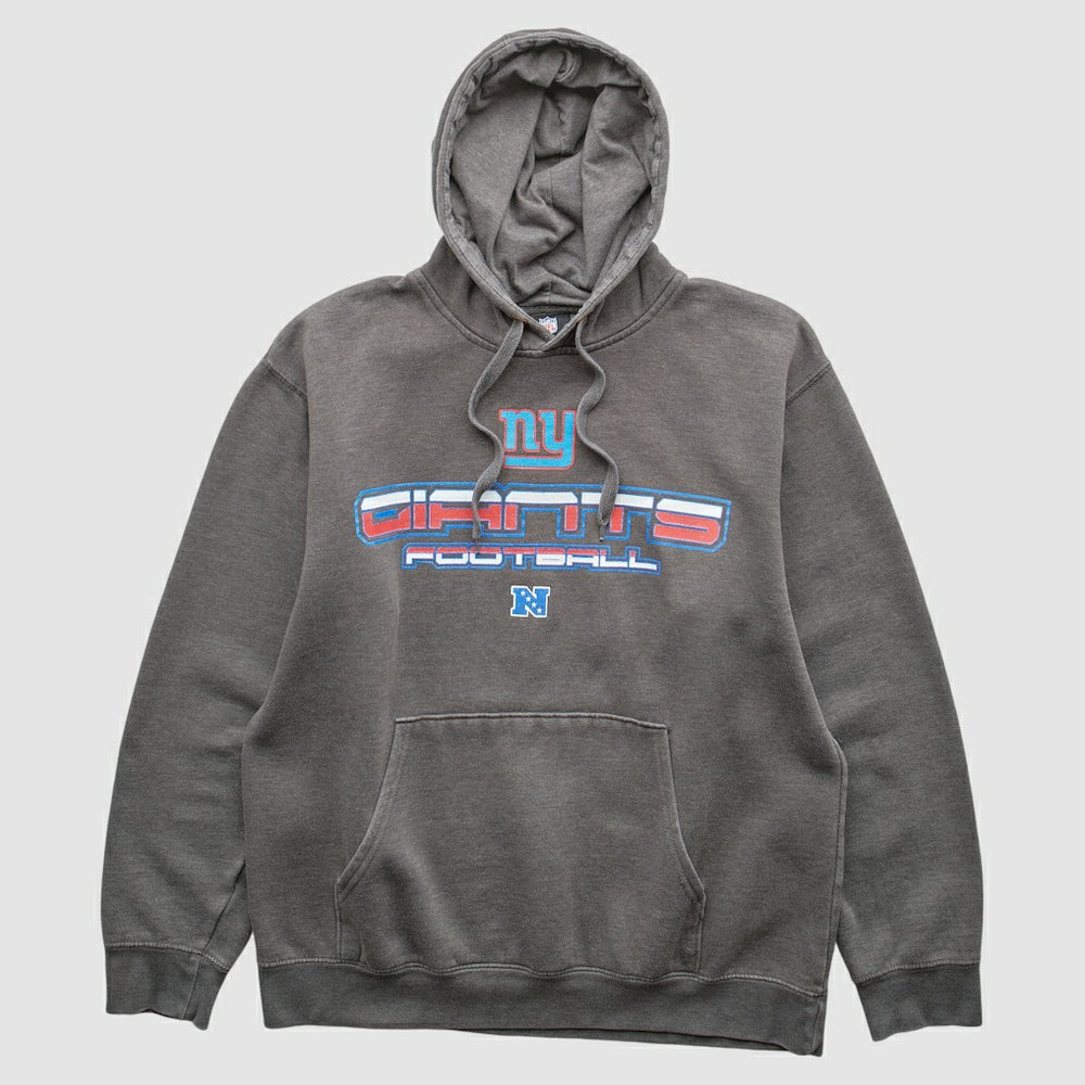 New York Giants NFL 2010s Hooded Pullover Sweatshirt Charcoal Vintage - Fanatics