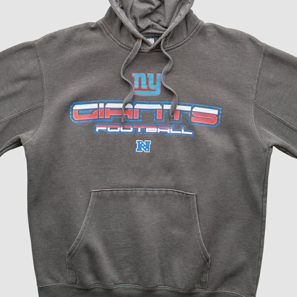 New York Giants NFL 2010s Hooded Pullover Sweatshirt Charcoal Vintage - Fanatics