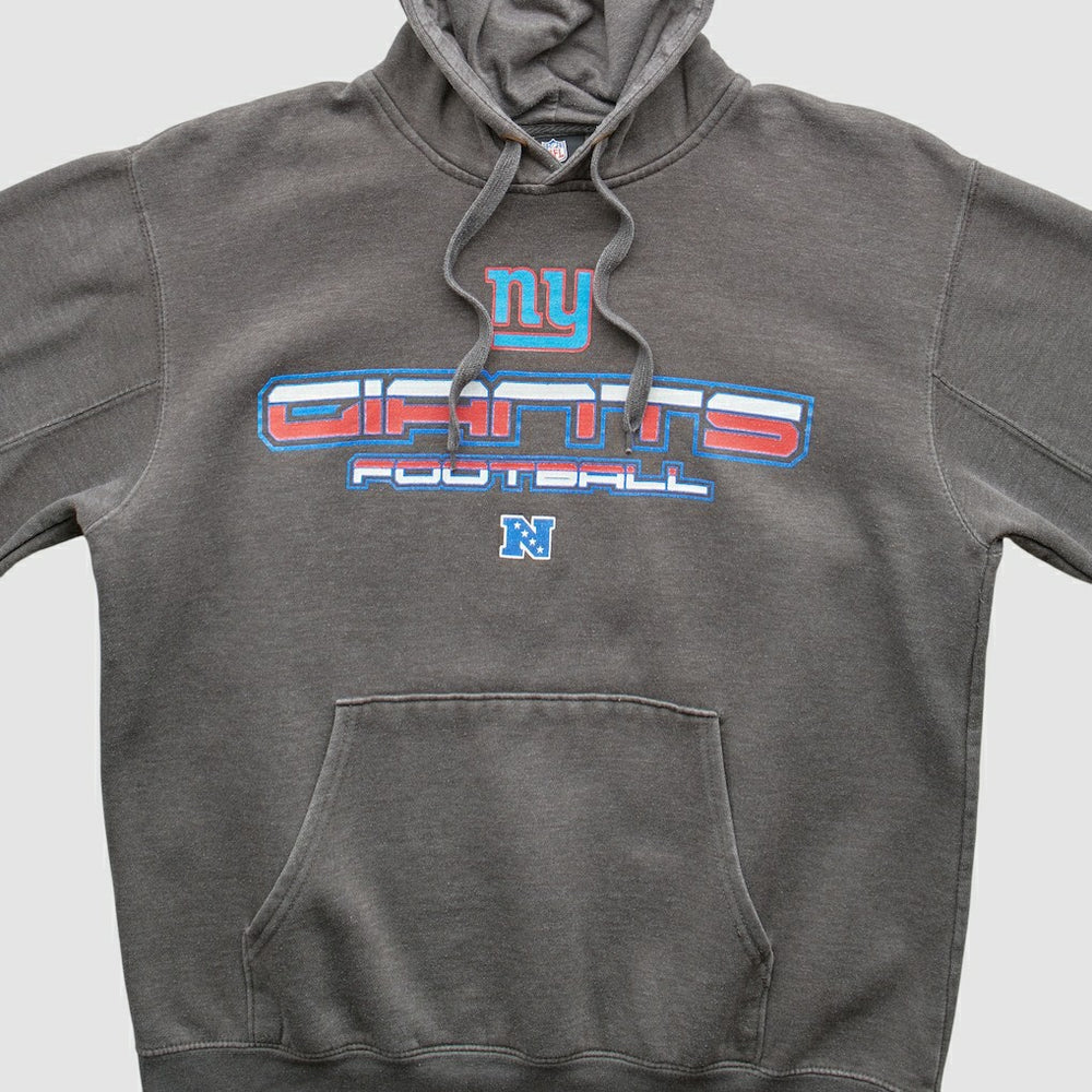 New York Giants NFL 2010s Hooded Pullover Sweatshirt Charcoal Vintage - Fanatics