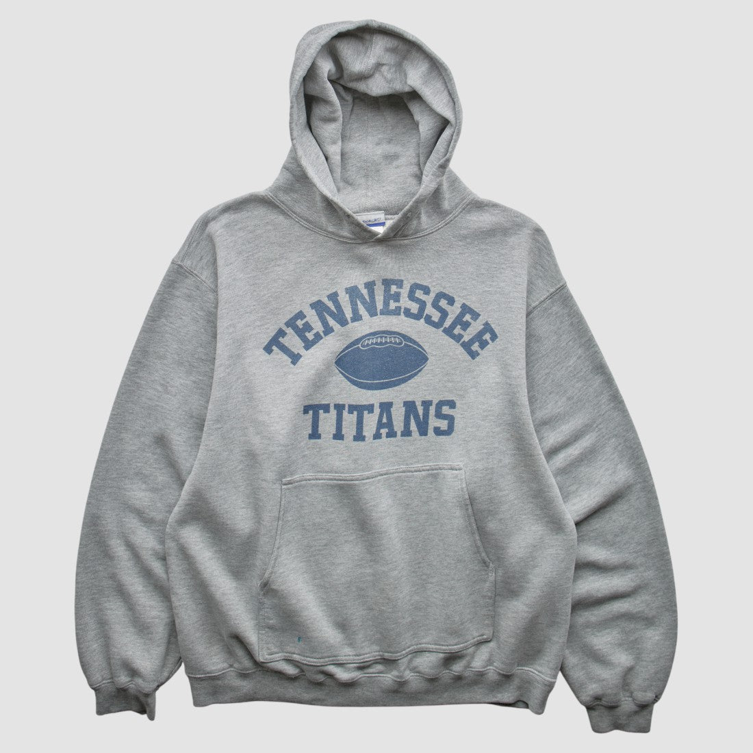 Tennessee Titans Reebok 2000s Hooded Pullover Sweatshirt Heather Gray Vintage - Fanatics