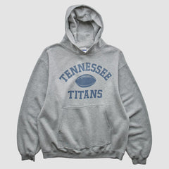 Tennessee Titans Reebok 2000s Hooded Pullover Sweatshirt Heather Gray Vintage - Fanatics