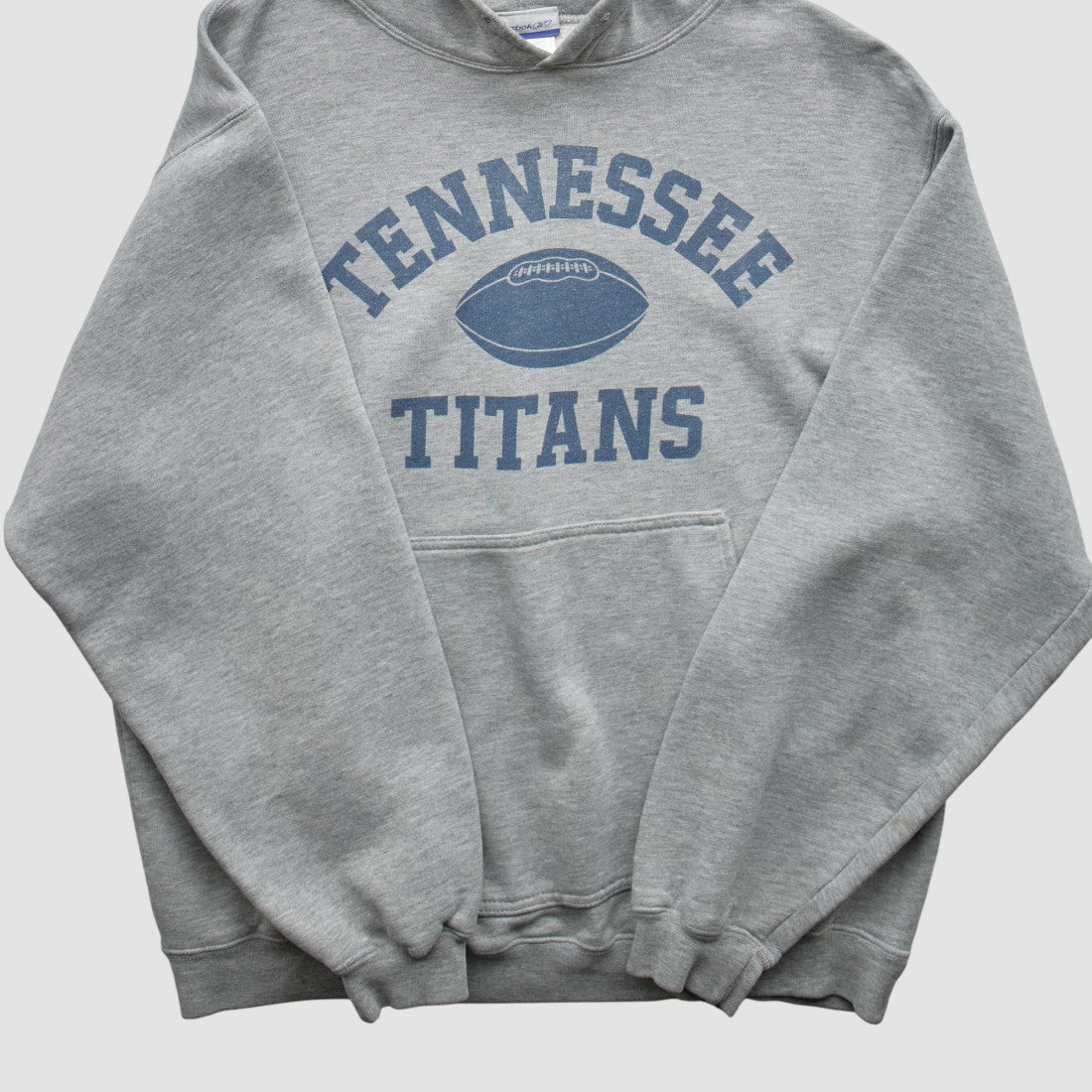 Tennessee Titans Reebok 2000s Hooded Pullover Sweatshirt Heather Gray Vintage - Fanatics