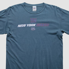 New York Giants NFL 2000s Long Sleeve T-shirt Blue Vintage - Fanatics