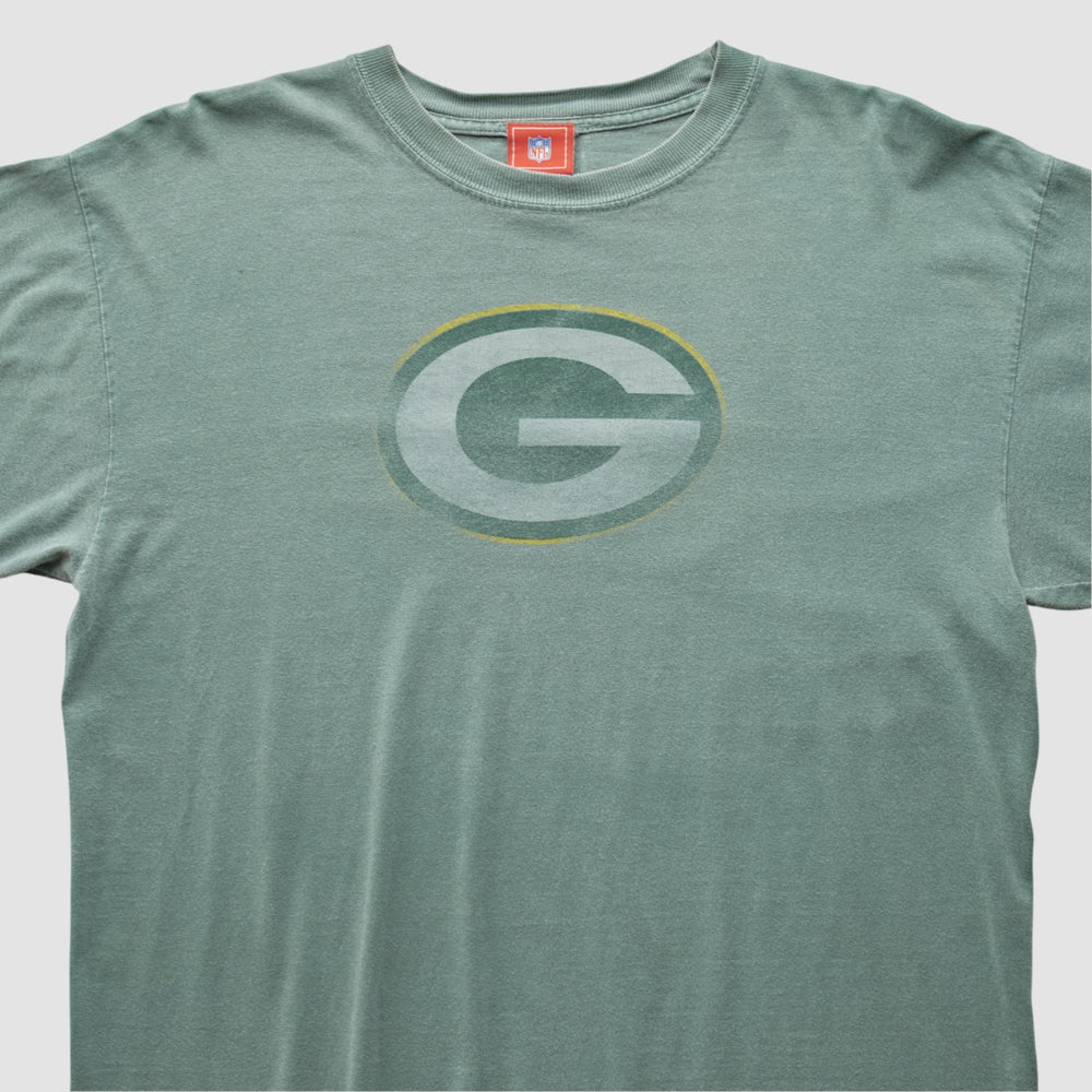 Green Bay Packers 2000s Long Sleeve T-shirt Green Vintage - Fanatics