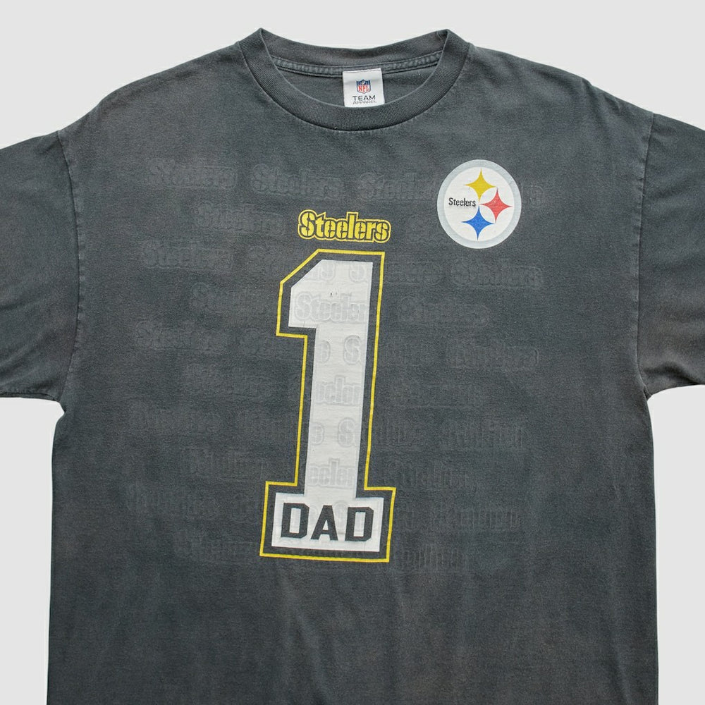 Pittsburgh Steelers 2010s T-shirt Black Vintage - Fanatics