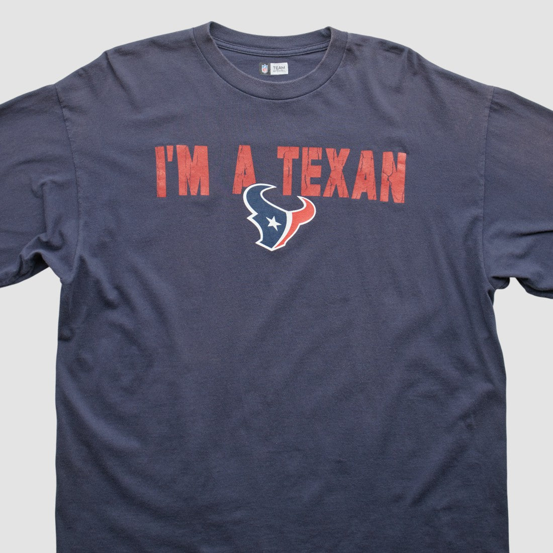 Houston Texans NFL 2010s Long Sleeve T-shirt Navy Vintage - Fanatics