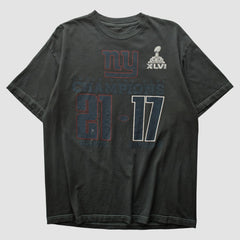 Superbowl XLVI 2012 T-shirt Charcoal Vintage - Fanatics