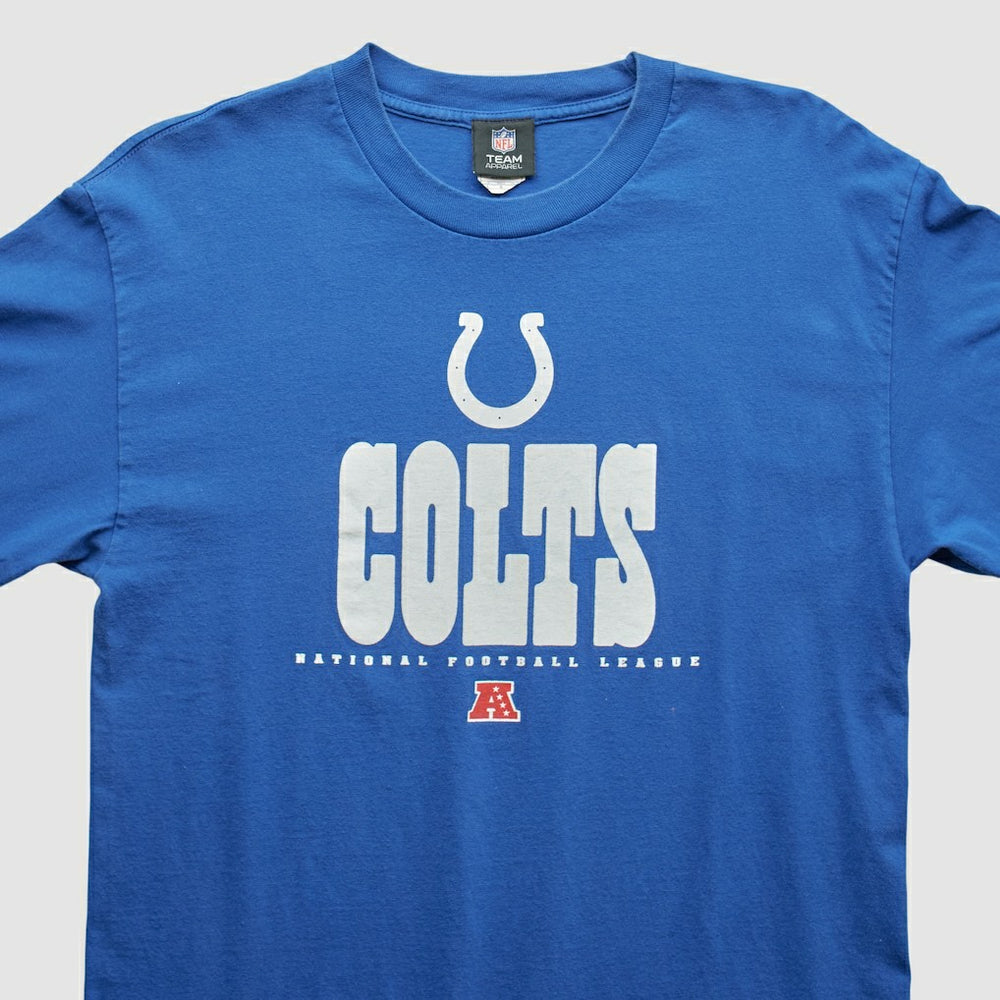 Indianapolis Colts NFL 2010s Long Sleeve T-shirt Blue Vintage - Fanatics