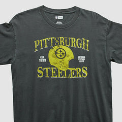 Pittsburgh Steelers NFL 2010s Long Sleeve T-shirt Charcoal Vintage - Fanatics