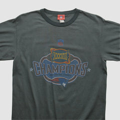 New England Patriots NFL 2004 T-shirt Charcoal Vintage - Fanatics