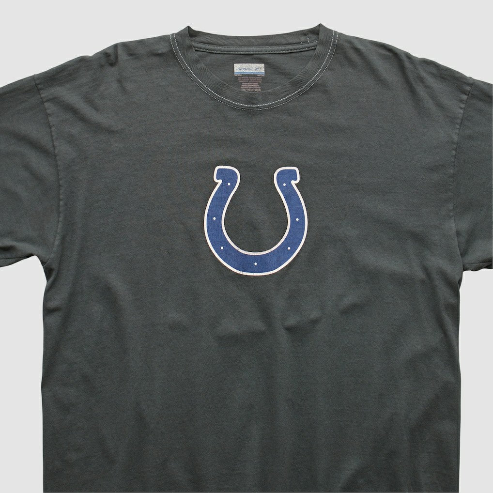 Indianapolis Colts Reebok 2000s Long Sleeve T-shirt Charcoal Vintage - Fanatics