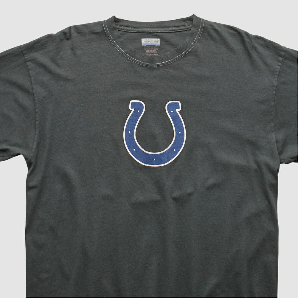 Indianapolis Colts Reebok 2000s Long Sleeve T-shirt Charcoal Vintage - Fanatics