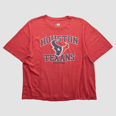 Houston Texans NFL 2000s T-shirt Red Vintage - Fanatics
