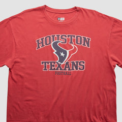 Houston Texans NFL 2000s T-shirt Red Vintage - Fanatics