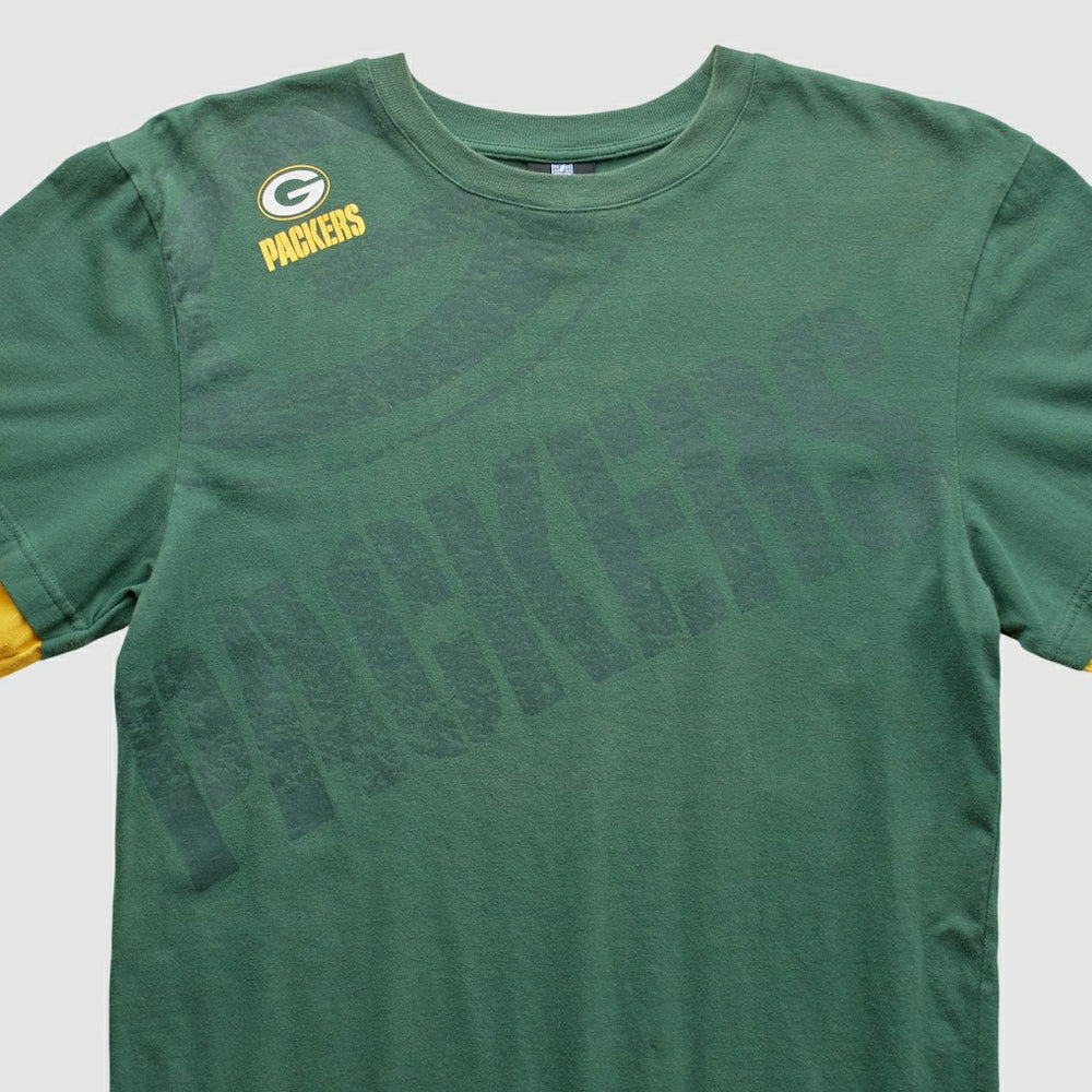 Green Bay Packers NFL 2010s Long Sleeve T-shirt Green Vintage - Fanatics