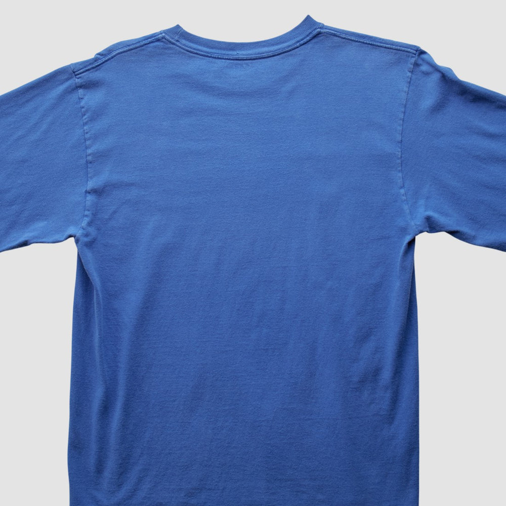 New York Giants Reebok 2008 Long Sleeve T-shirt Blue Vintage - Fanatics