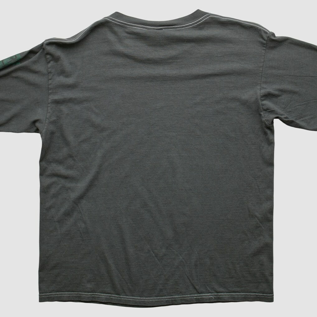 Green Bay Packers NFL 2000s Long Sleeve T-shirt Charcoal Vintage - Fanatics