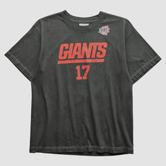 New York Giants 2008 T-shirt Charcoal Vintage - Fanatics