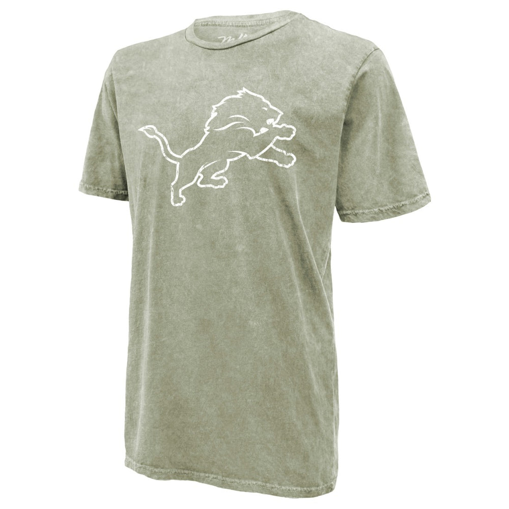 Jahmyr Gibbs Detroit Lions Majestic Threads Mineral Wash Name & Number T-Shirt Moss Green - NFL