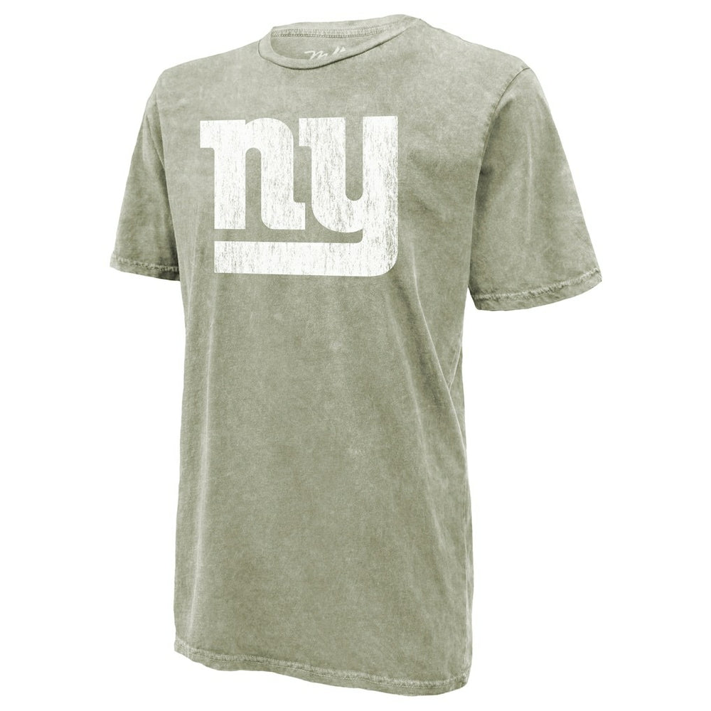 Jaxson Dart New York Giants Majestic Threads Mineral Wash Name & Number T-Shirt Moss Green - NFL
