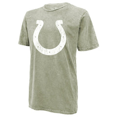 Tyler Warren Indianapolis Colts Majestic Threads Mineral Wash Name & Number T-Shirt Moss Green - NFL