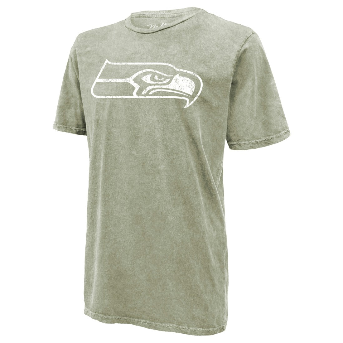 Jaxon Smith-Njigba Seattle Seahawks Majestic Threads Mineral Wash Name & Number T-Shirt Moss Green - NFL