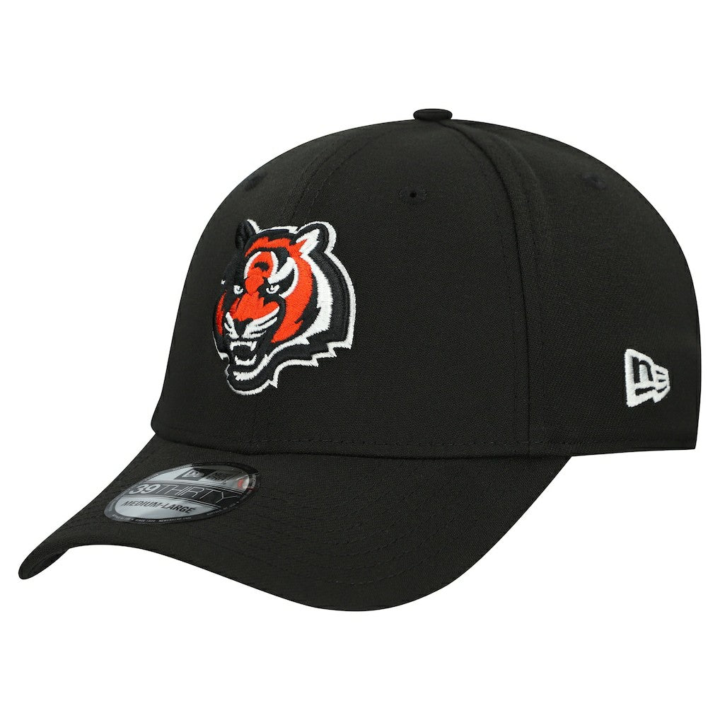 Cincinnati Bengals New Era Main 39THIRTY Flex Hat Black - NFL