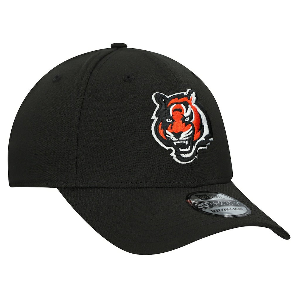 Cincinnati Bengals New Era Main 39THIRTY Flex Hat Black - NFL