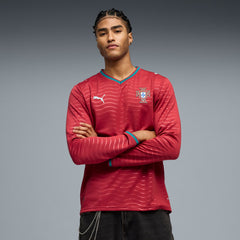 Puma Portugal National Team 2026 Home Replica Long Sleeve Jerseys - Red
