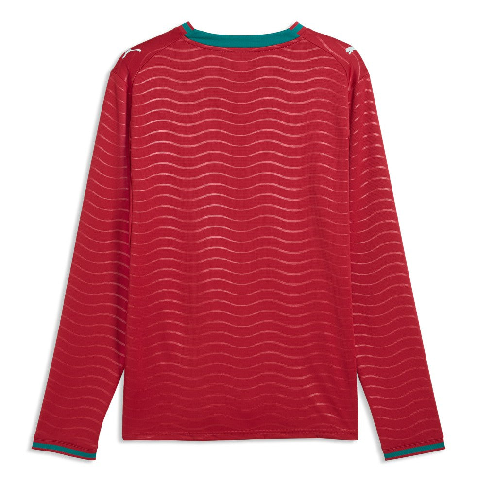 Puma Portugal National Team 2026 Home Replica Long Sleeve Jerseys - Red