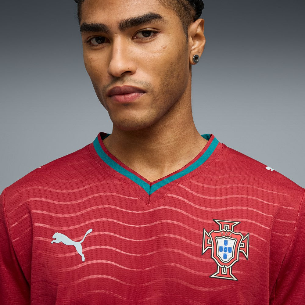 Puma Portugal National Team 2026 Home Replica Long Sleeve Jerseys - Red