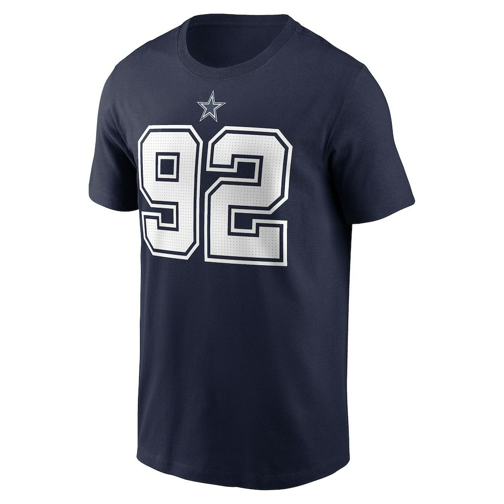 Quinnen Williams Dallas Cowboys Player Name & Number T-Shirt Navy - Nike