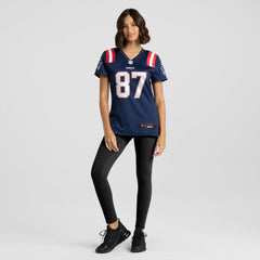 Rob Gronkowski New England Patriots Women's Team Retired Player Game Jersey Navy - Nike