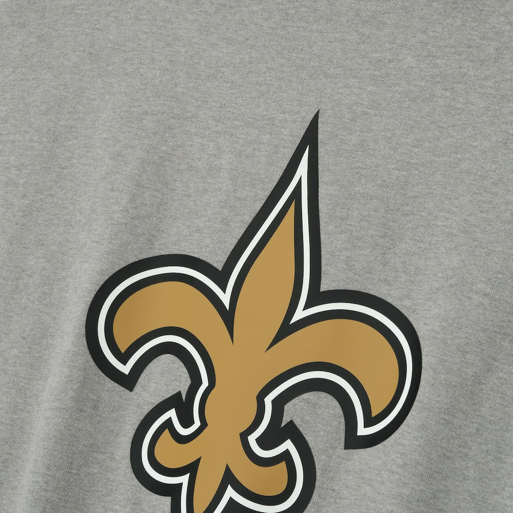 New Orleans Saints Fear of God x NFL Unisex 3/4-Sleeve T-Shirt Heather Gray - NFL