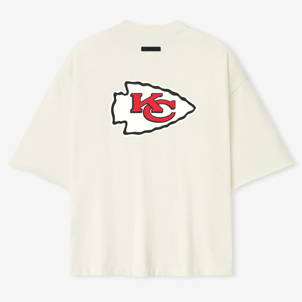 Kansas City Chiefs Fear of God x NFL Unisex 3/4-Sleeve T-Shirt Cream - NFL