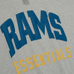 Los Angeles Rams Fear of God x NFL Unisex 3/4-Sleeve T-Shirt Heather Gray - NFL
