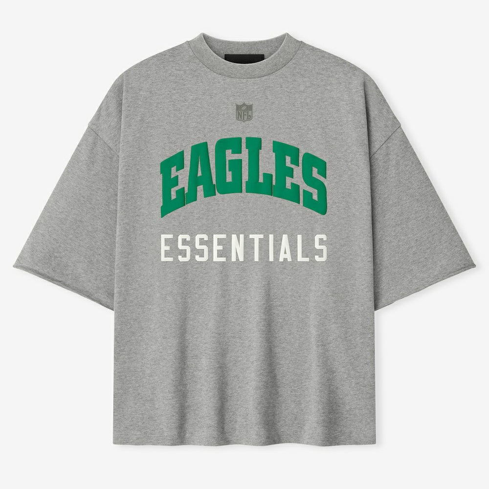 Philadelphia Eagles Fear of God x NFL Unisex 3/4-Sleeve T-Shirt Heather Gray - NFL