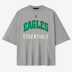 Philadelphia Eagles Fear of God x NFL Unisex 3/4-Sleeve T-Shirt Heather Gray - NFL