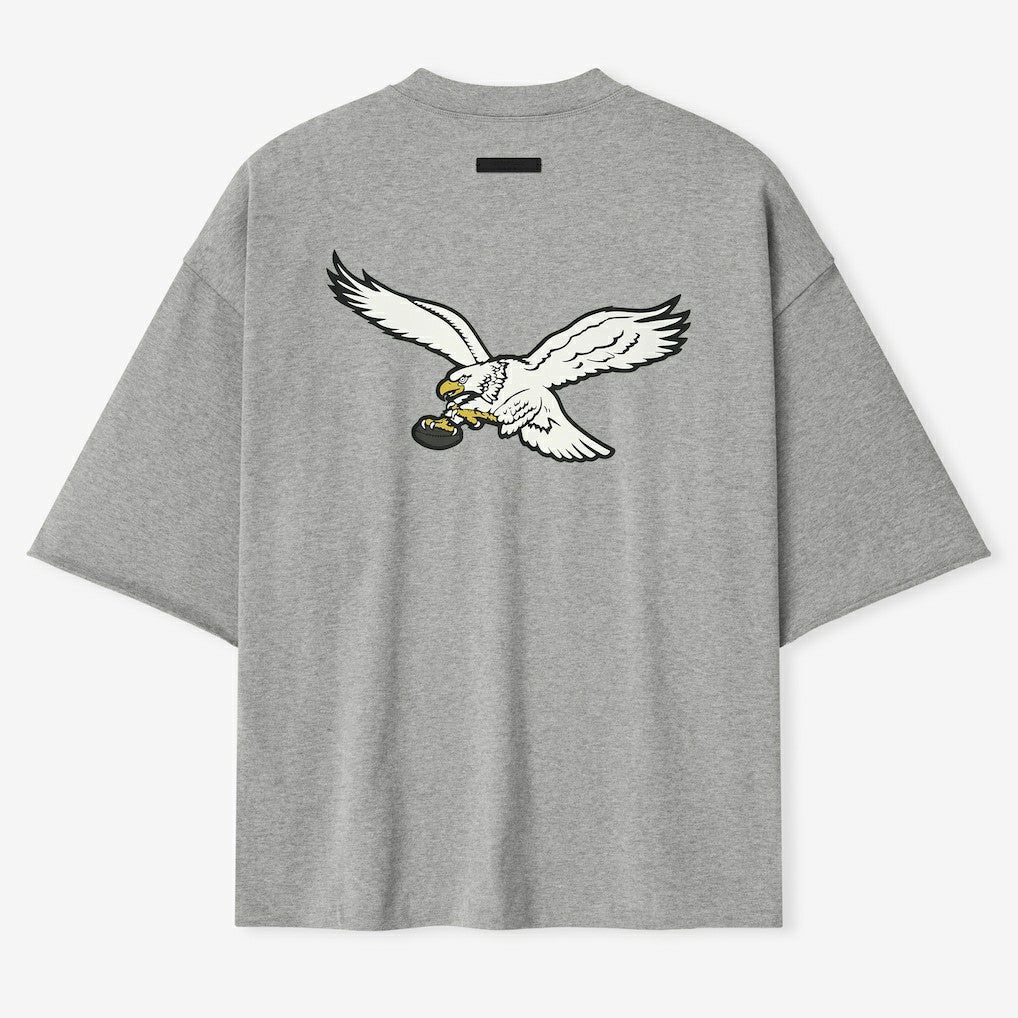 Philadelphia Eagles Fear of God x NFL Unisex 3/4-Sleeve T-Shirt Heather Gray - NFL