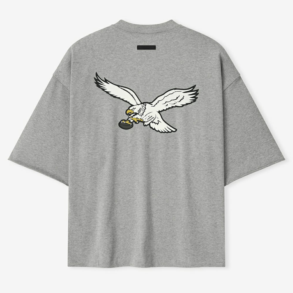 Philadelphia Eagles Fear of God x NFL Unisex 3/4-Sleeve T-Shirt Heather Gray - NFL